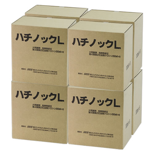 スズメバチ駆除 「お買い得」ハチノックL 300ml×48本/ケース販売 効果 害虫 殺虫剤 スプレー エアゾール プロ 速効 即効 蜂の巣 業務用 住化 距離 林業 造園 6本セット ハチノックL 300ml×6本 ハチ・スズメバチ駆除用蜂の巣 殺虫剤 業務用 アシナガバチ 蜂の巣 ハチの巣駆除剤 プロも使う  殺虫スプレー 強力噴射 軒下 壁 即効性 ハチの巣 処理用ハチ駆除 ハチ退治 蜂 効果抜群 ハチノック 定番品 | 虫退治店