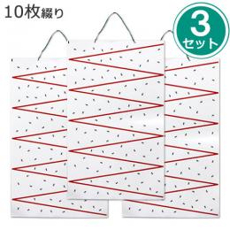 虫とりカレンダーシート 10枚綴り×3袋 [特大ハエ取り紙 吊るす式 生産者向け]