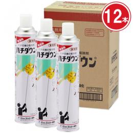 (まとめ購入)ハチダウン 730ml×12本 [スズメバチ アシナガバチ 大容量スプレー]