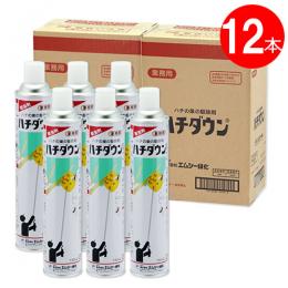(まとめ購入)ハチダウン 730ml×12本 [スズメバチ アシナガバチ 大容量スプレー]