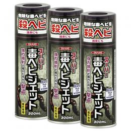 (お得用)スーパー毒ヘビジェット 300ml×24本  [蛇退治 殺ヘビ スプレー]