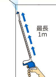 虫ブロック クモの巣 アンテナノズル付属